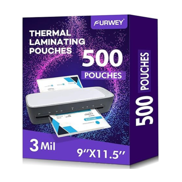 600 Pack Laminating Sheets