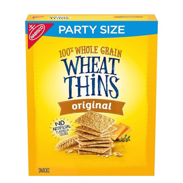 Wheat Thins Original Snacks, Whole Grain Wheat Crackers